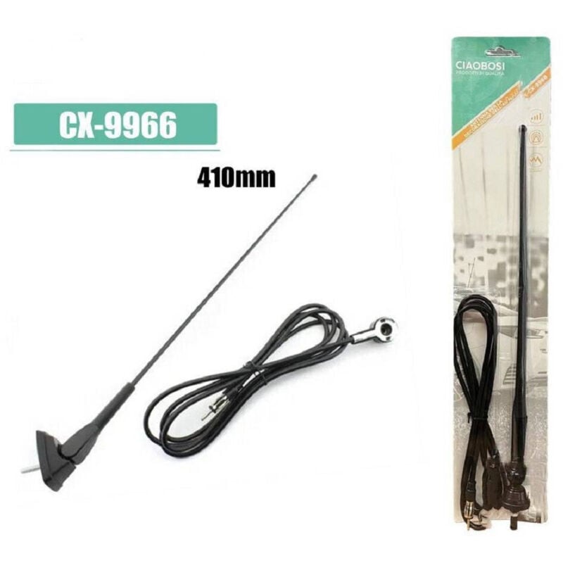 foto del prodotto linq antenna con cavo fm radio antenna universale tetto auto 410mm decorazione cx 9966 