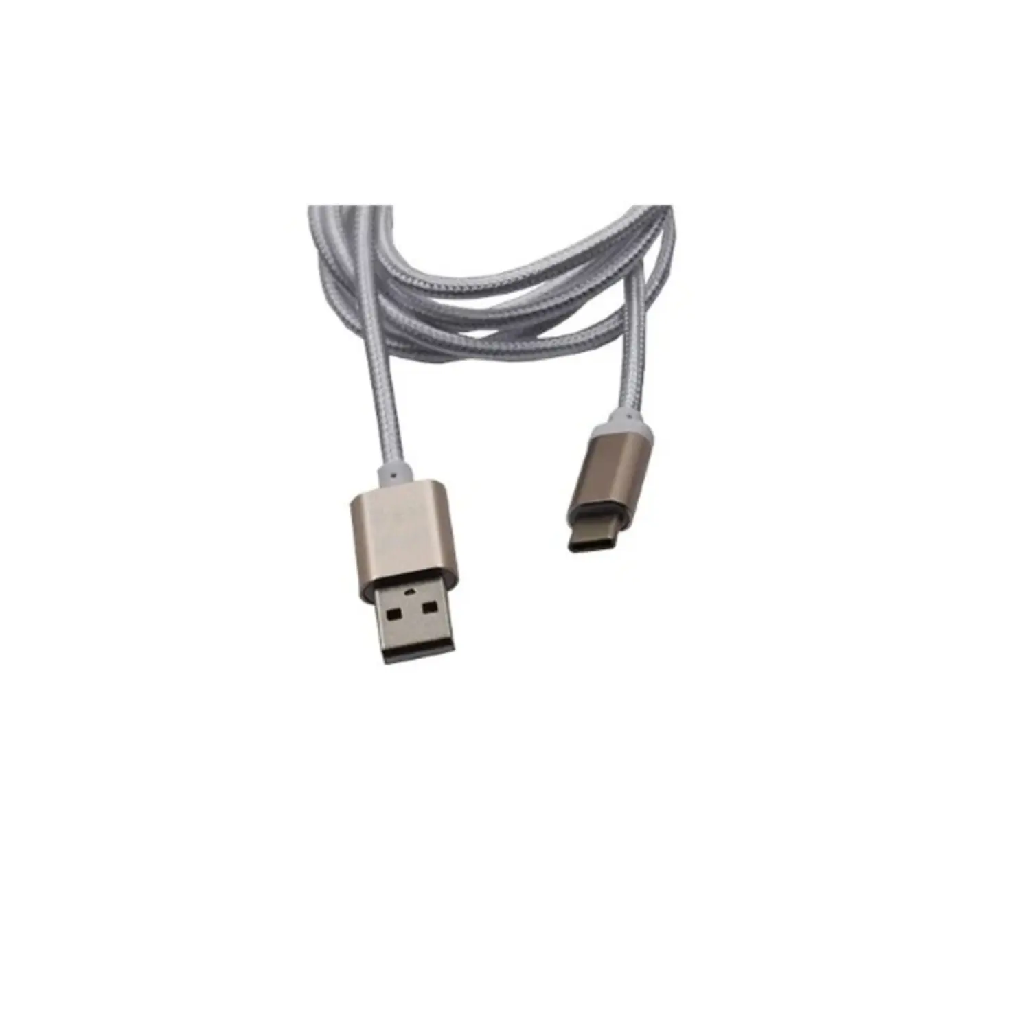 foto del prodotto linq cavo usb di ricarica dati da usb 2.0 a type c cavo intrecciato 1,2 mt