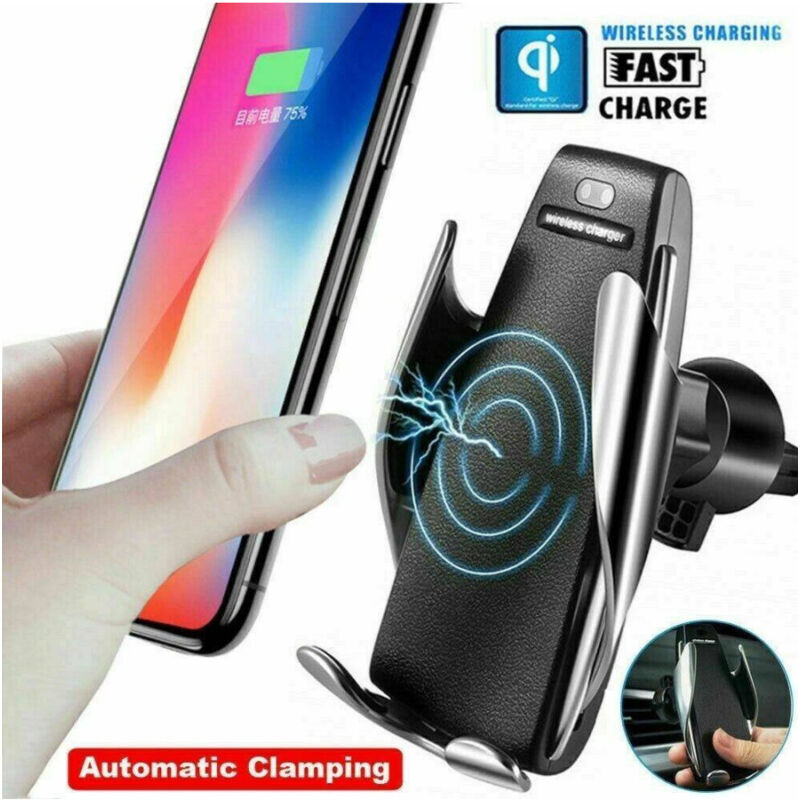 foto del prodotto linq supporto per auto presa aria con caricabatteria wireless per smartphone c 9a09 