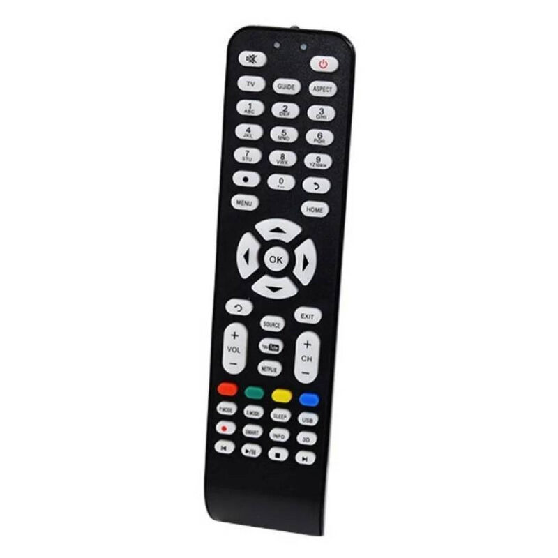 foto del prodotto linq telecomando tv per telefunken tk 5727 led lcd hdtv 3dtv come funzioni originale 