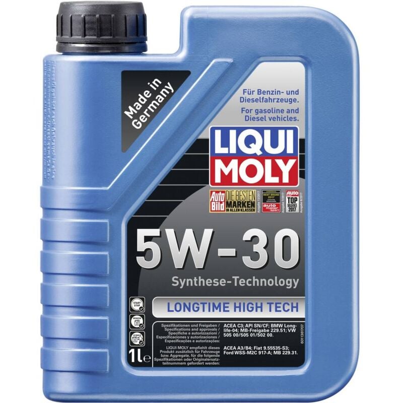 foto del prodotto liqui moly longtime high tech 5w 30 1136 olio motore 1 l