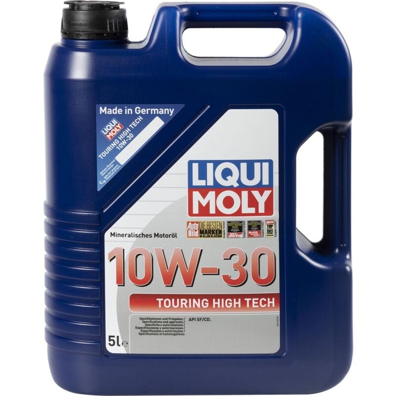 foto del prodotto liqui moly olio motore touring high tech 10w 30 5l
