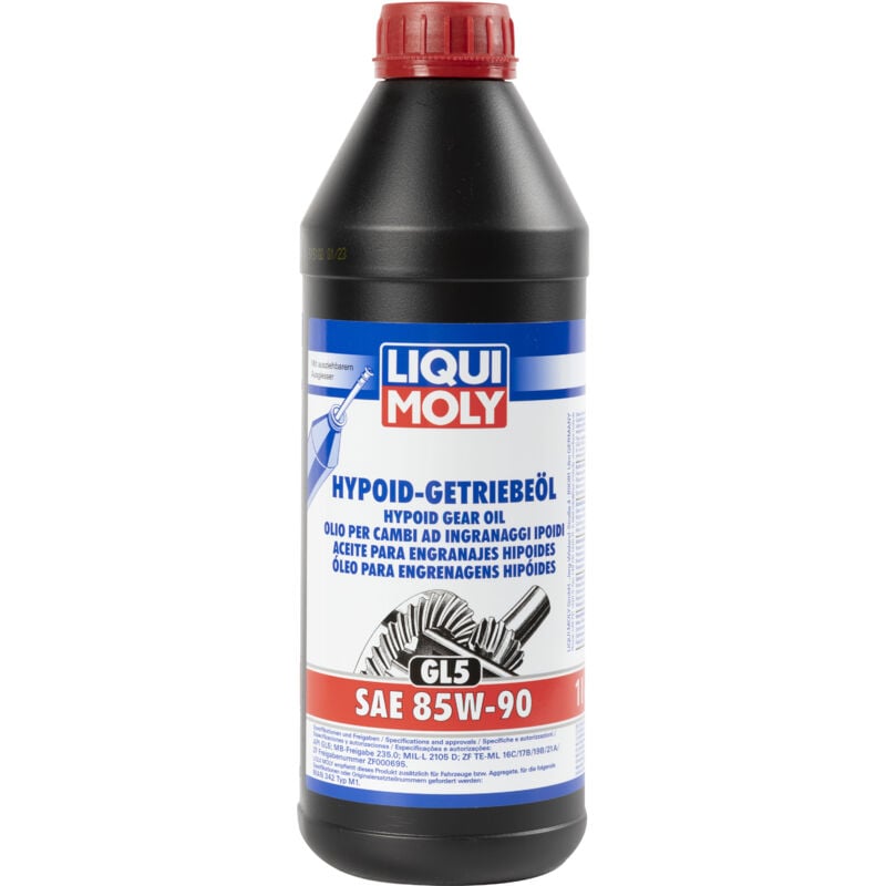 foto del prodotto liqui moly olio per cambi ad ingranaggi ipoidi gl5 sae 85w 90 1l
