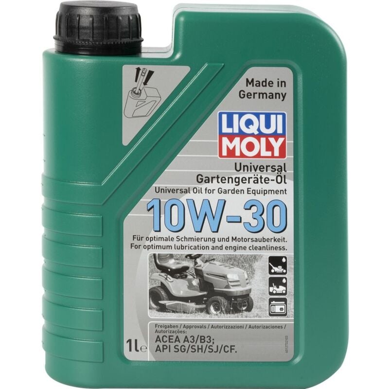 foto del prodotto liqui moly olio universale per attrezzature da giardino 10w 30