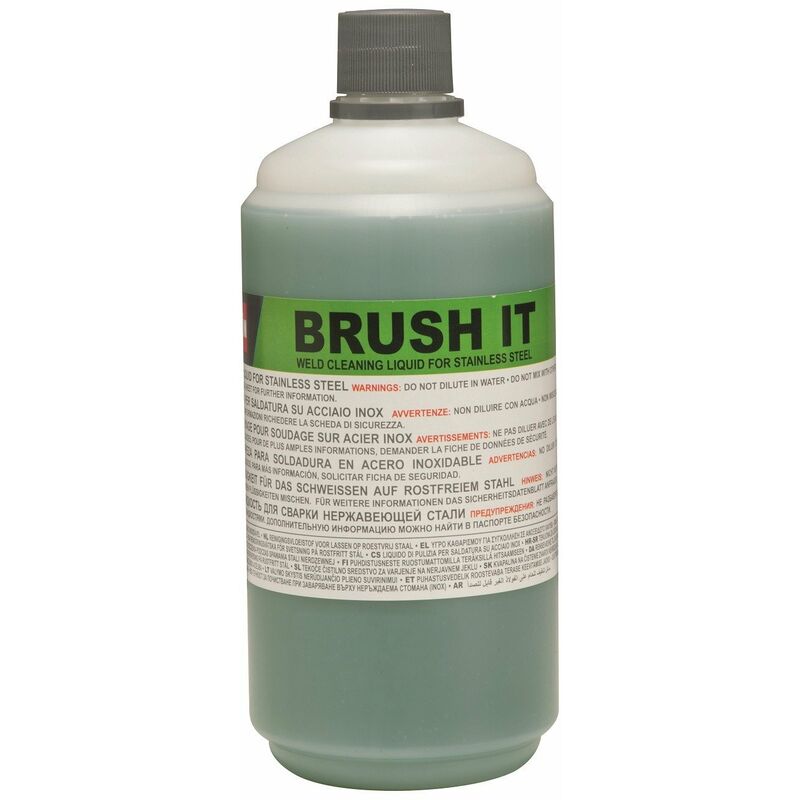 foto del prodotto liquido detergente per saldatura inox telwin brush it cleantech 200