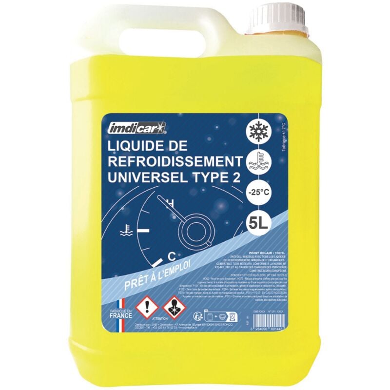 foto del prodotto liquido di raffreddamento 5l