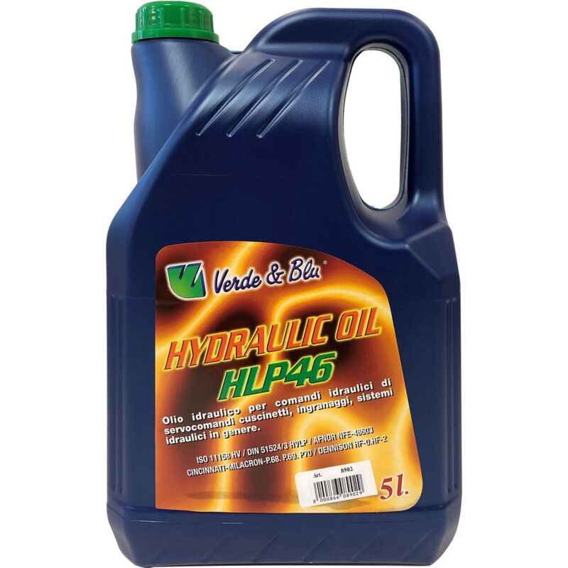 foto del prodotto liquido idraulico iso 5 litri