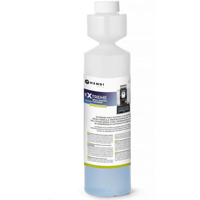foto del prodotto liquido per la pulizia del sistema per la schiuma di latte nelle macchine da caff 250 ml hendi 976661