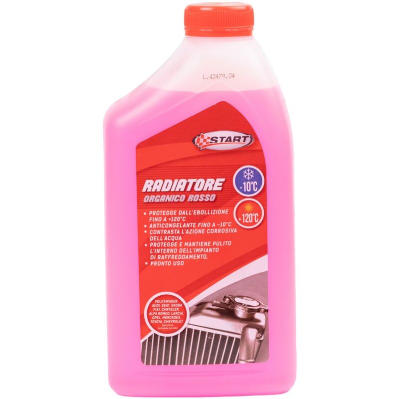 foto del prodotto liquido radiatore rosso 10 1l