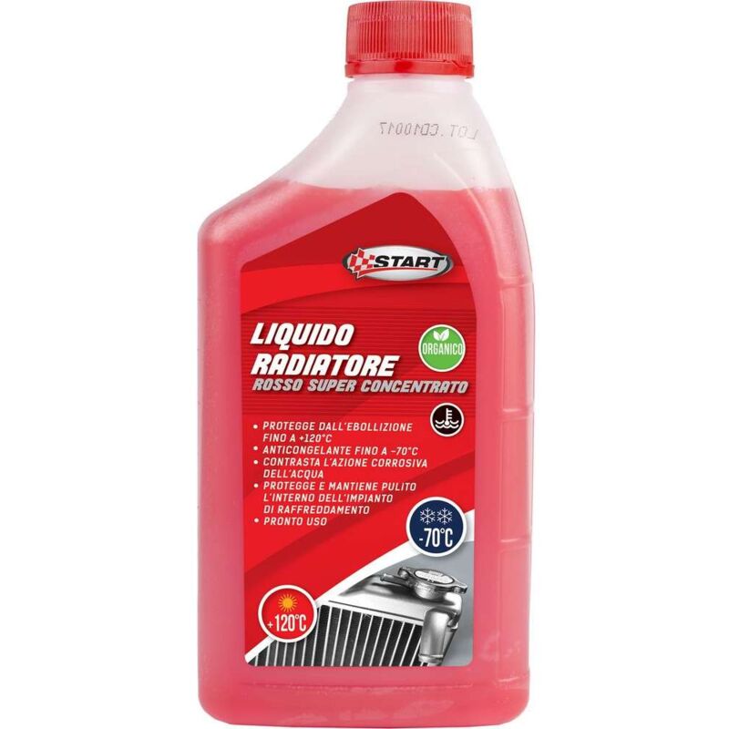 foto del prodotto liquido radiatore rosso 70grc 1l per motori monoblocco in alluminio