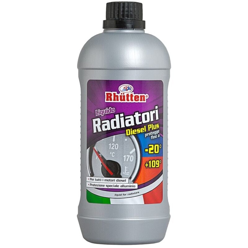 foto del prodotto liquido radiatori 20c specifico per moto 1 litro rhutten rhutten