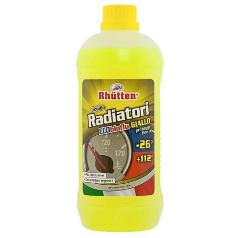 foto del prodotto liquido radiatori giallo -26 c neutron 1l