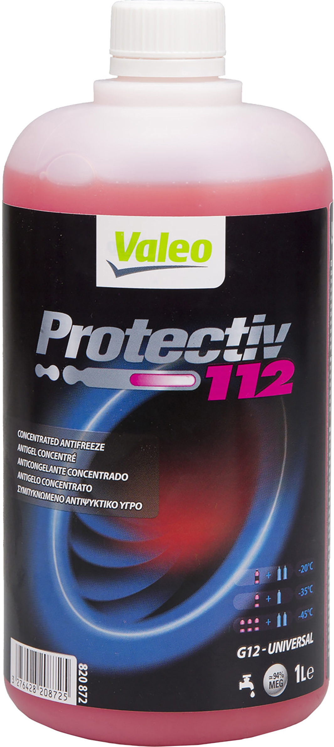 foto del prodotto liquido refrigerante protettivo 112 concentrato rosa