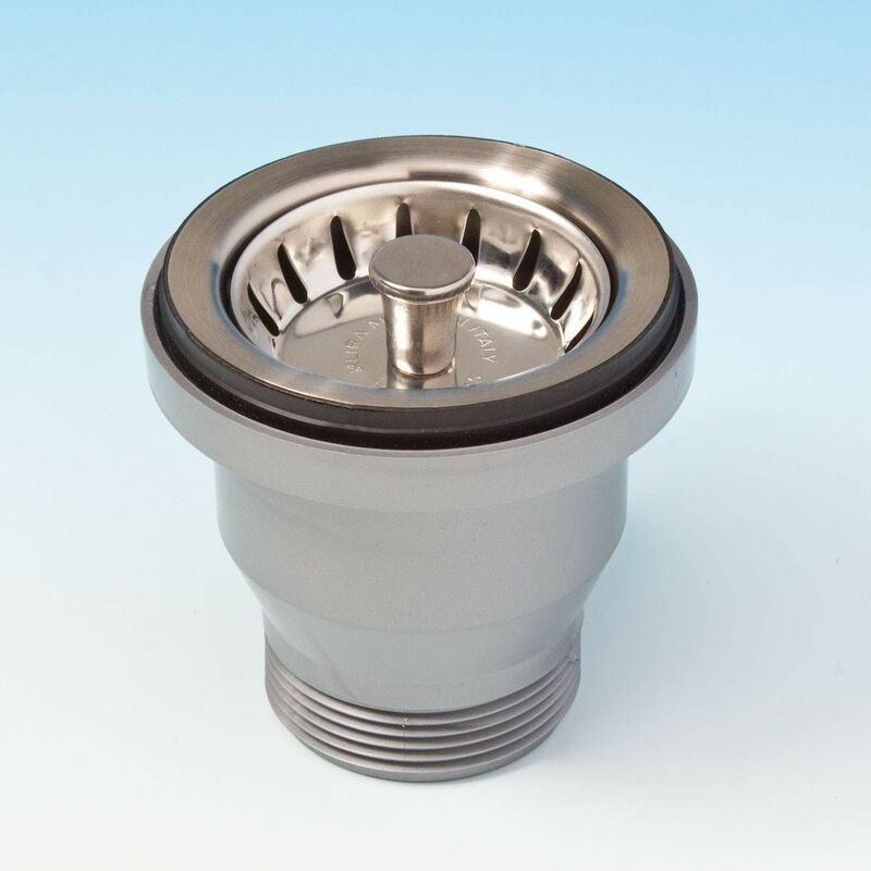 foto del prodotto lira piletta basket mini per lavelli foro 60 mm 1954 cromo piletta di scarico