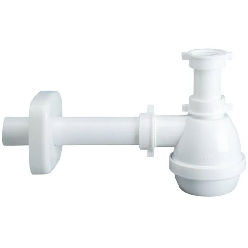 foto del prodotto lira - sifone 1 via senza piletta per lavello in acciaio/ceramica 11/2' 40 spa