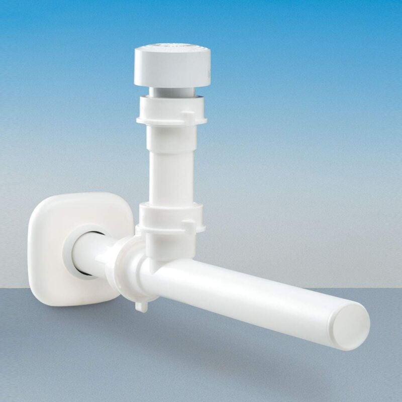 foto del prodotto lira spa valvola automatica antigorgoglio glu glu stop lavabo lira 1510 bianco