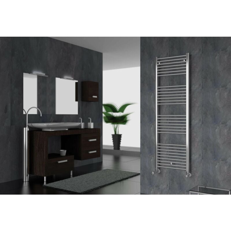 foto del prodotto lisa 25 radiatore scaldasalviette 116x50 interasse 45 cm colore cromo cordivari