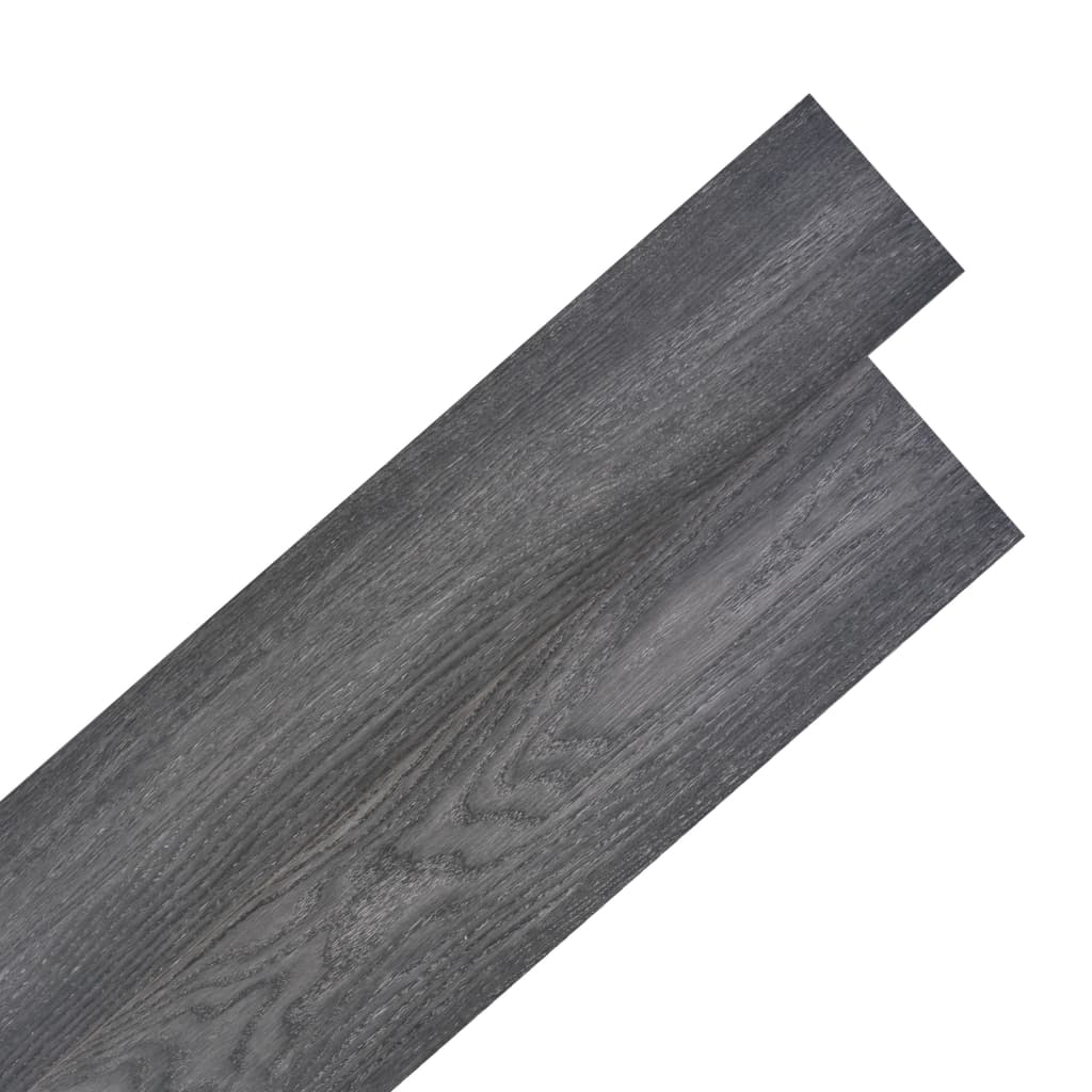 foto del prodotto listoni pavimentazione autoadesivi pvc 5,02 m 2 mm nero bianco vidaxl