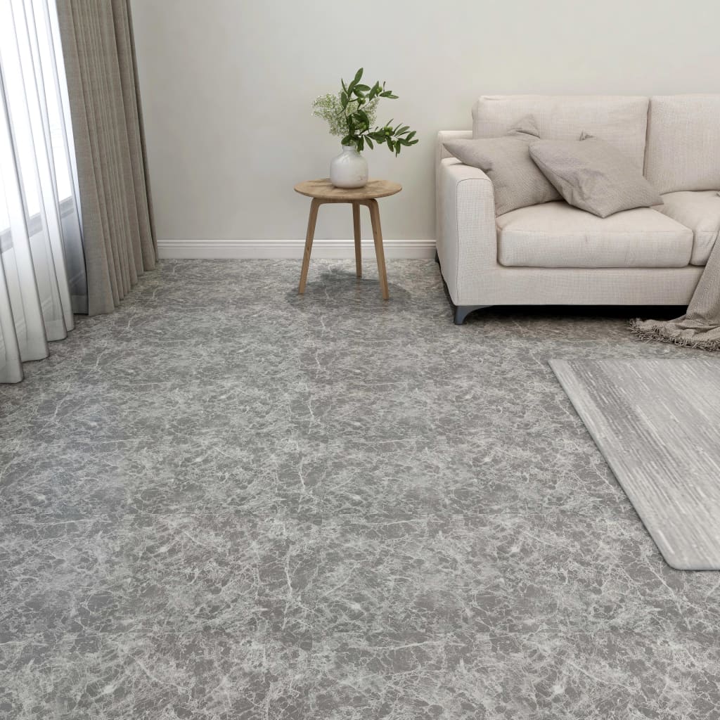 foto del prodotto listoni pavimenti autoadesivi 55 pz pvc 5,11 m grigio cementocod mxl 81698