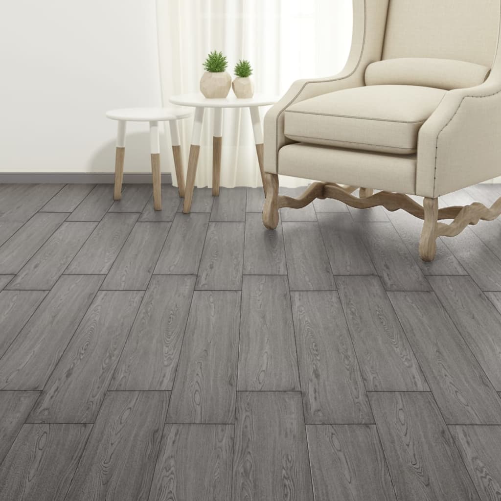 foto del prodotto listoni pavimenti autoadesivi in pvc 2,51 m 2mm grigio scuro cod mxl 50404