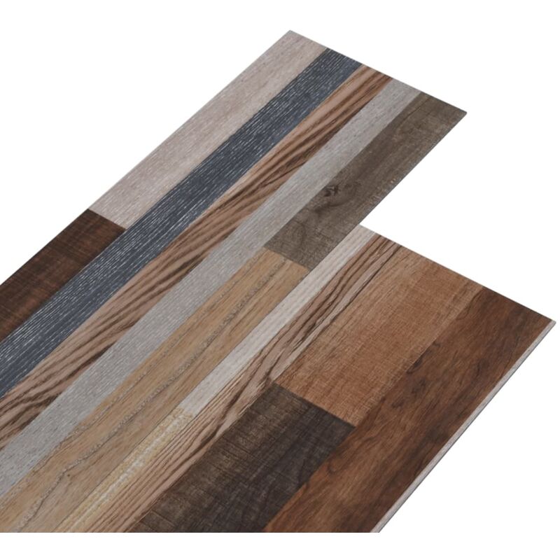 foto del prodotto listoni pavimenti autoadesivi in pvc 2,51m 2mm multicolore vidaxl