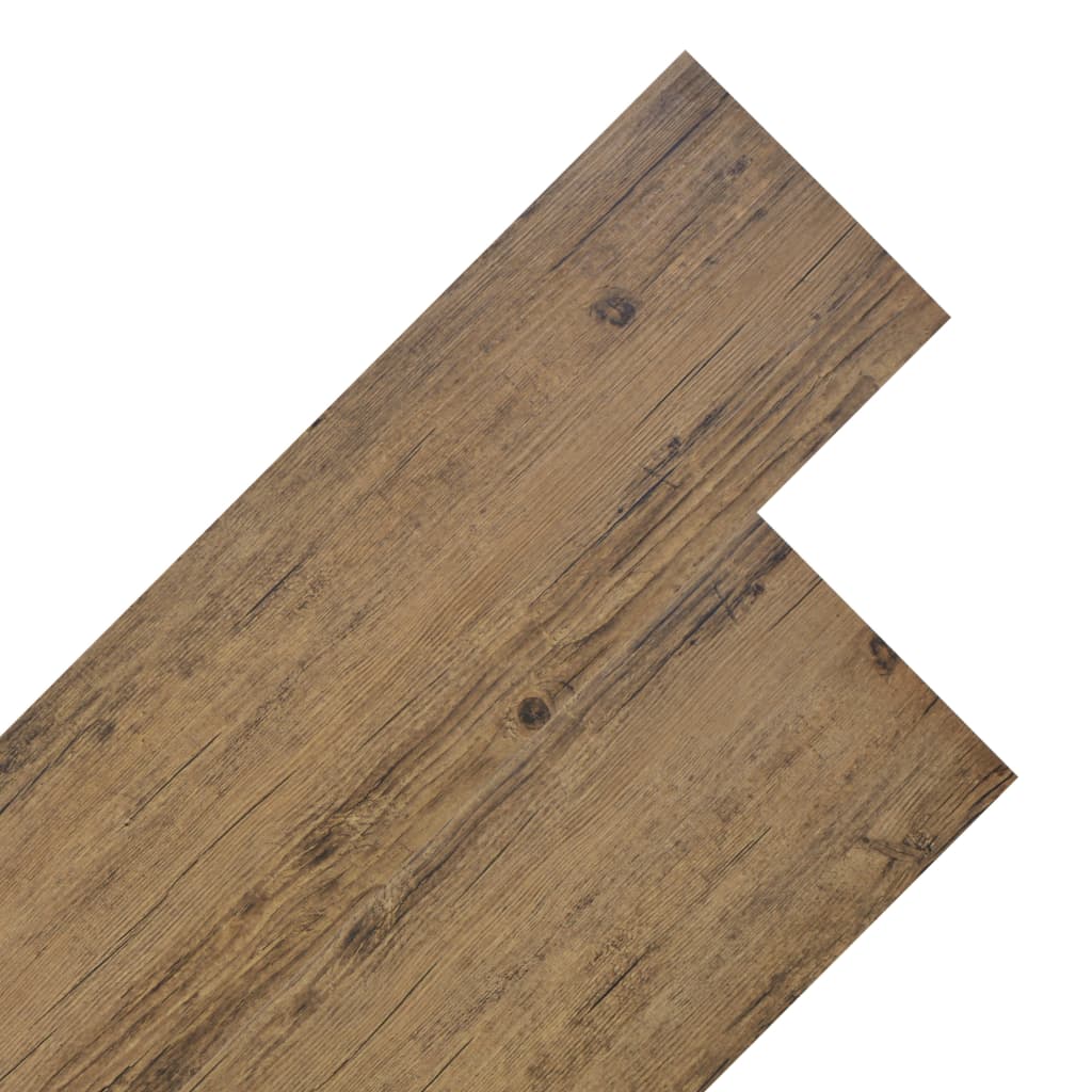 foto del prodotto listoni pavimenti non autoadesivi 5,26m 2mm marrone noce vidaxl