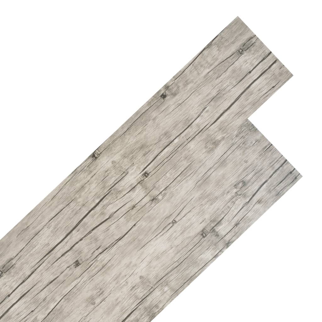 foto del prodotto listoni pavimenti non autoadesivi pvc 4,46m 3mm grigio chiaro vidaxl