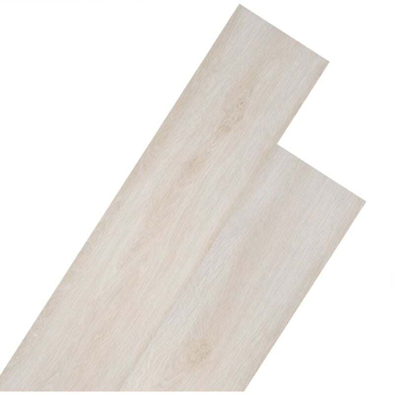 foto del prodotto listoni pavimenti non autoadesivi pvc 5,26m 2mm rovere bianco vidaxl