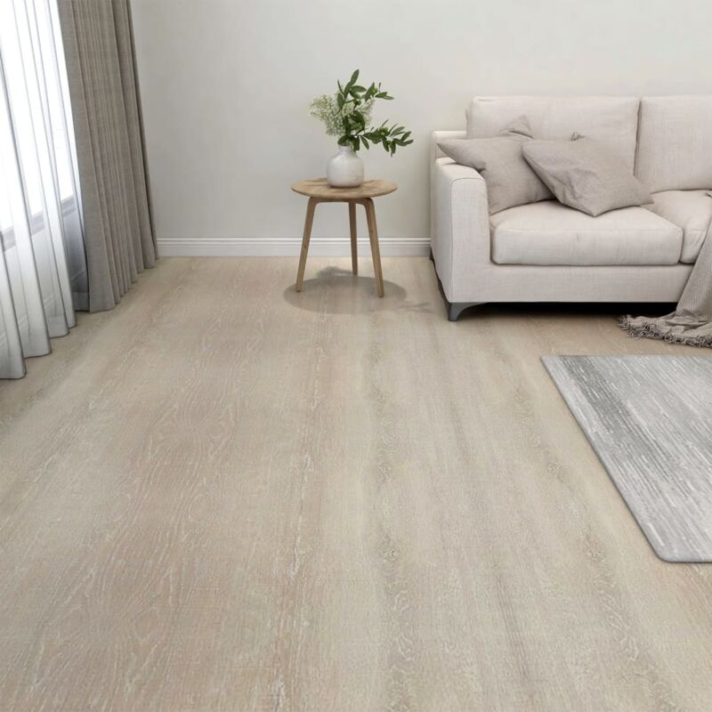 foto del prodotto listoni per pavimenti autoadesivi 20 pz in pvc 1,86 m beige