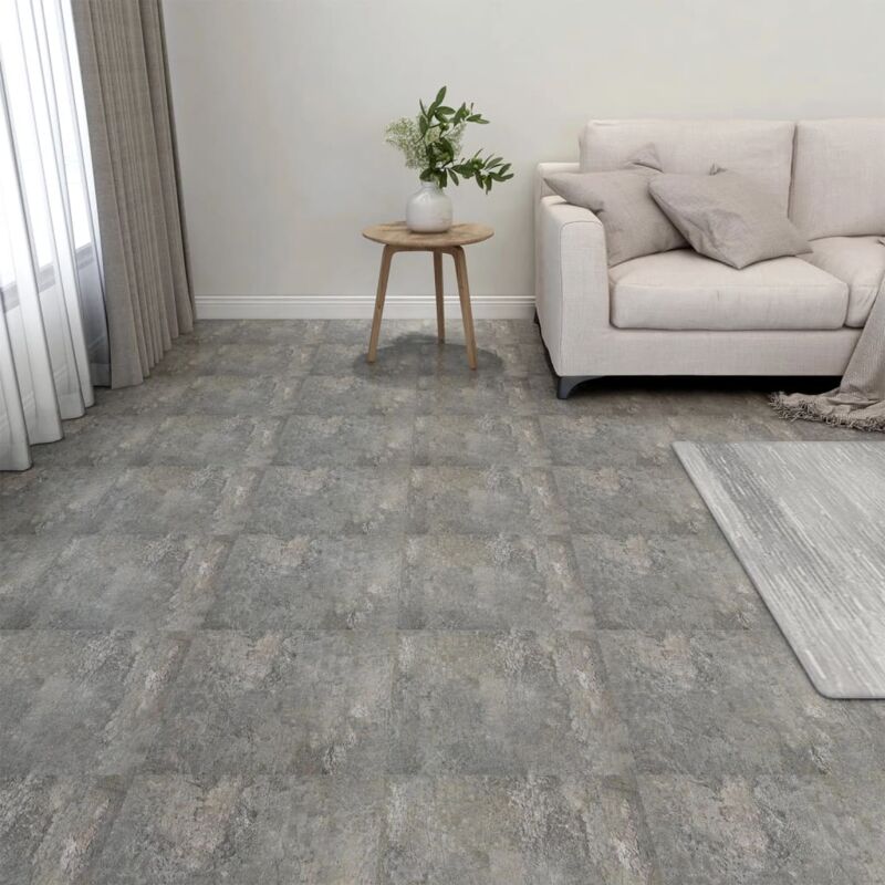 foto del prodotto listoni per pavimenti autoadesivi 20 pz in pvc 1,86 m grigi vidaxl
