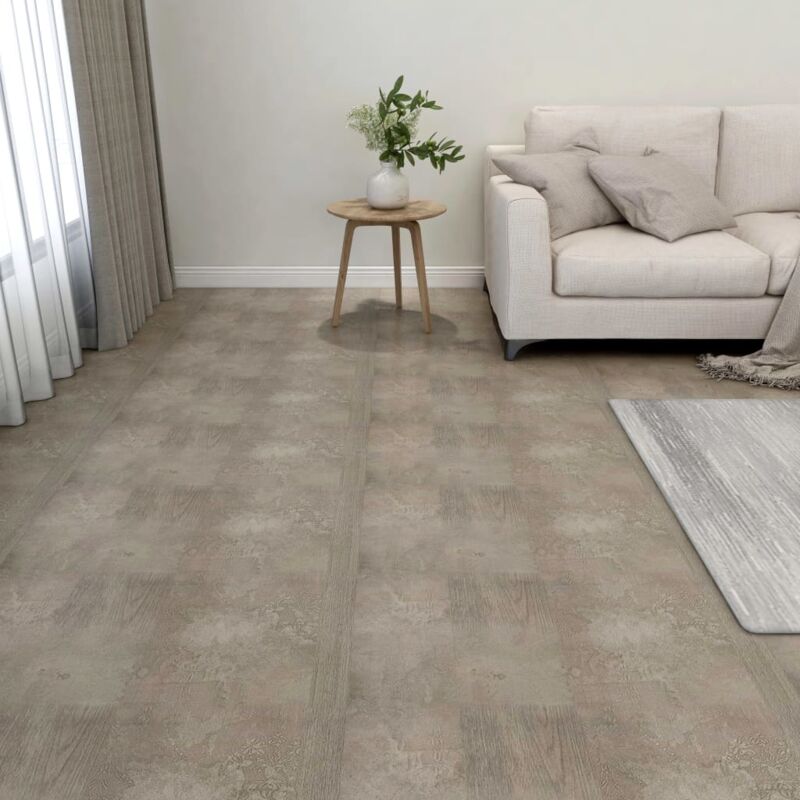 foto del prodotto listoni per pavimenti autoadesivi 55 pz in pvc 5,11 m grigi vidaxl