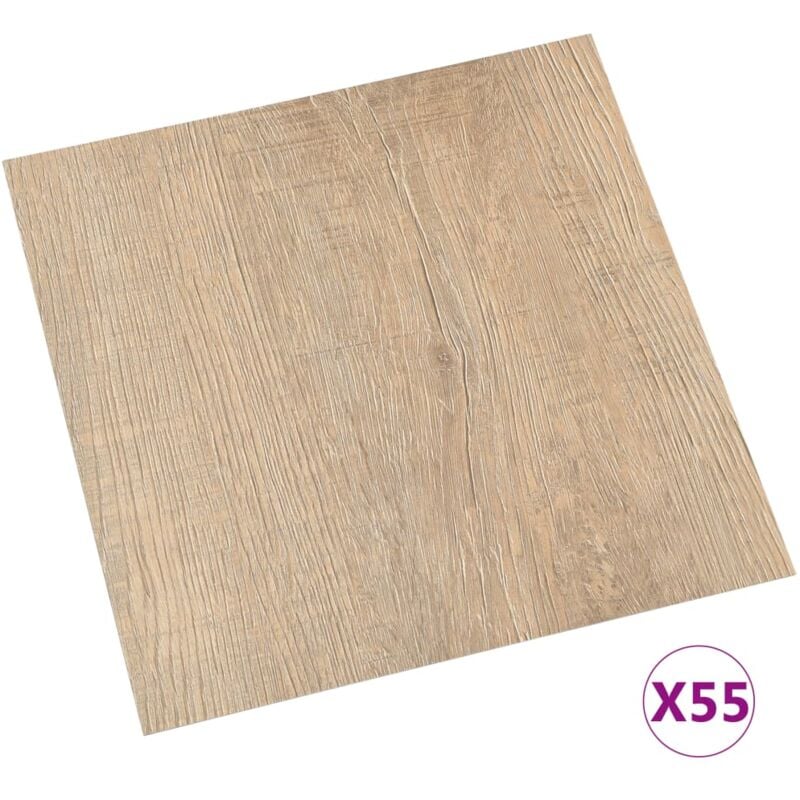 foto del prodotto listoni per pavimenti autoadesivi 55 pz in pvc 5,11 m marroni vidaxl