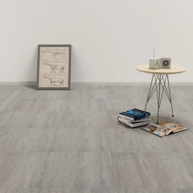 foto del prodotto listoni per pavimenti autoadesivi in pvc 5,11 m grigio granito vidaxl