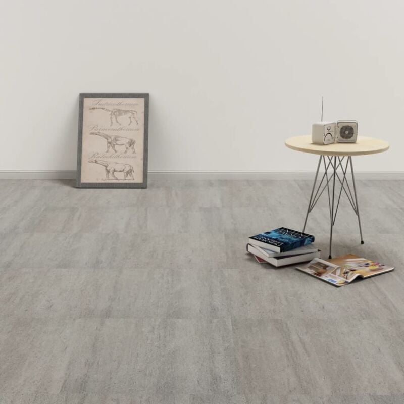 foto del prodotto listoni per pavimenti autoadesivi in pvc 5,11 m pavimentazione vari colori dimensioni grigio granito