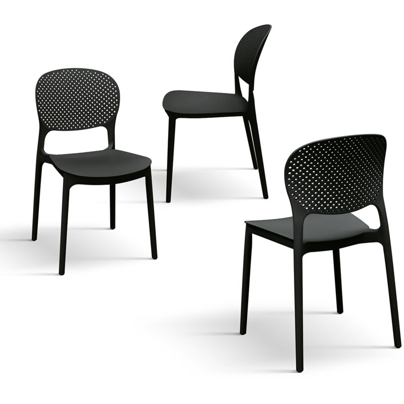 foto del prodotto lite sedia di design moderno in polipropilene