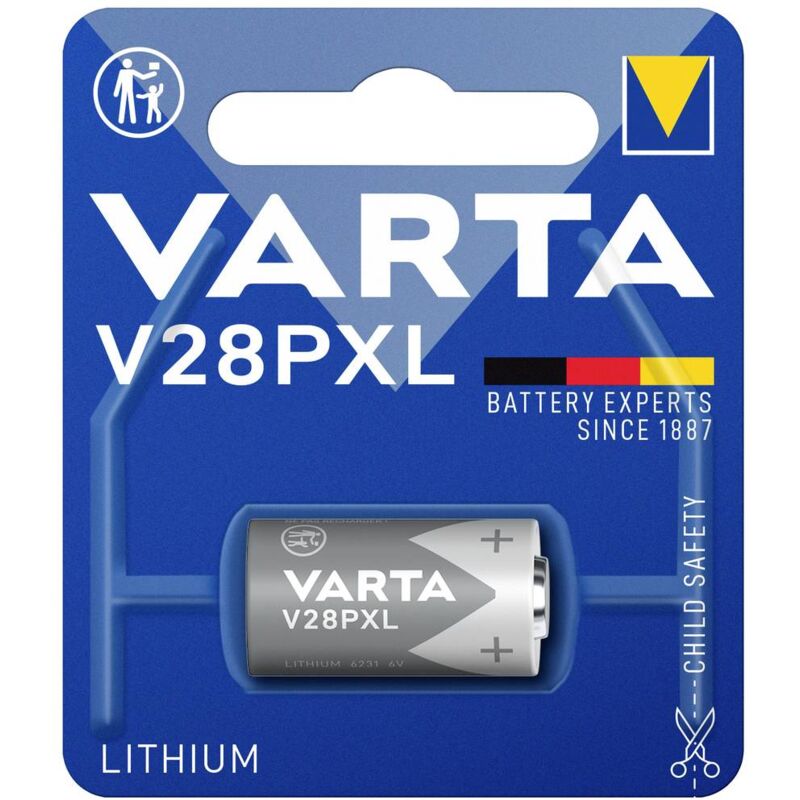 foto del prodotto lithium cylindr. v28pxl bli 1 batteria speciale v 28 pxl litio 6 v 170 mah 1 pz. varta