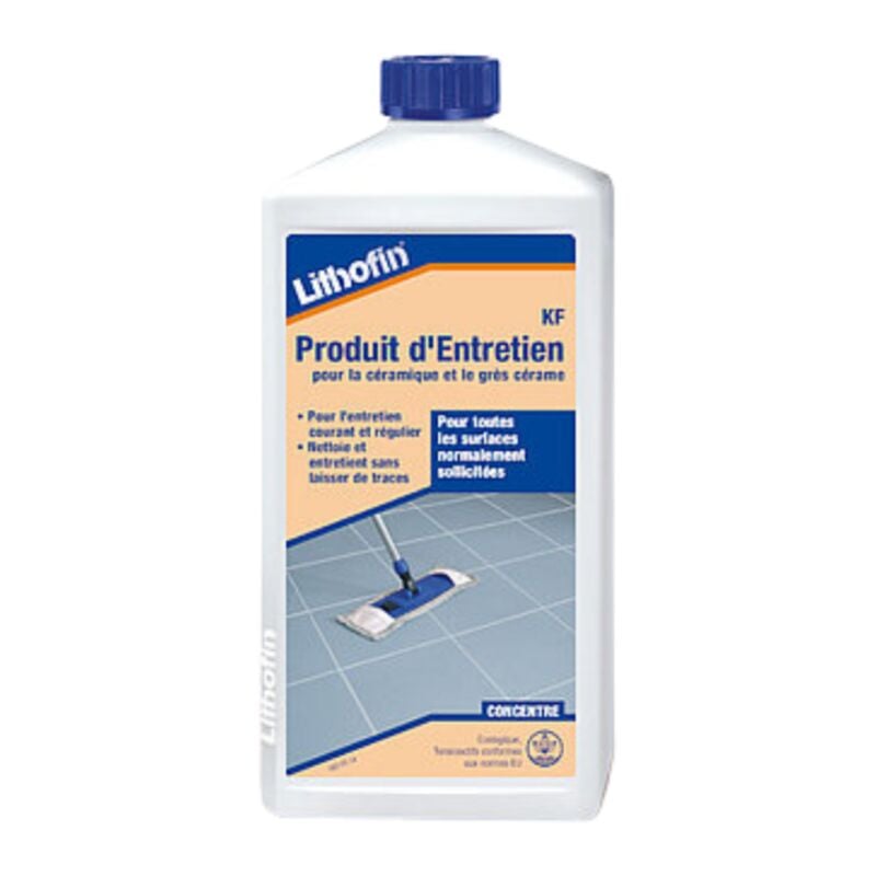 foto del prodotto lithofin kf produit d entretien 1l nettoyant carrelage et gr s c rame