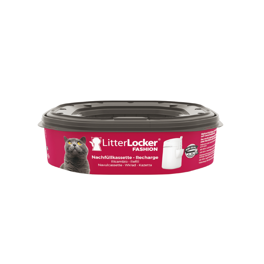 foto del prodotto litterlocker fashion bidone per smaltimento lettiera ricarica per ll fashion