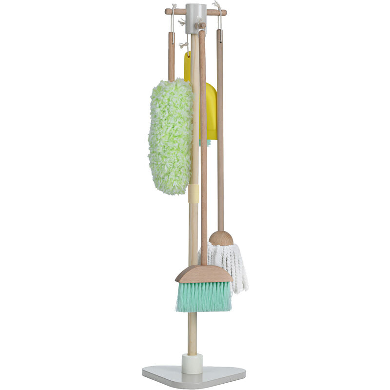 foto del prodotto little helper cleaning play set con 6 accessori multi tk w00005 teamson kids
