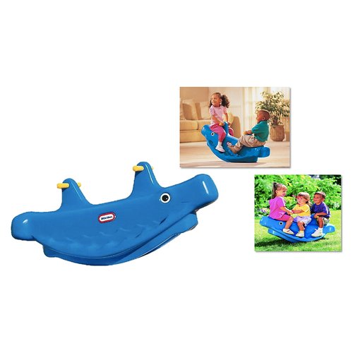 foto del prodotto little tikes whale teeter totter giocattolo a dondolo
