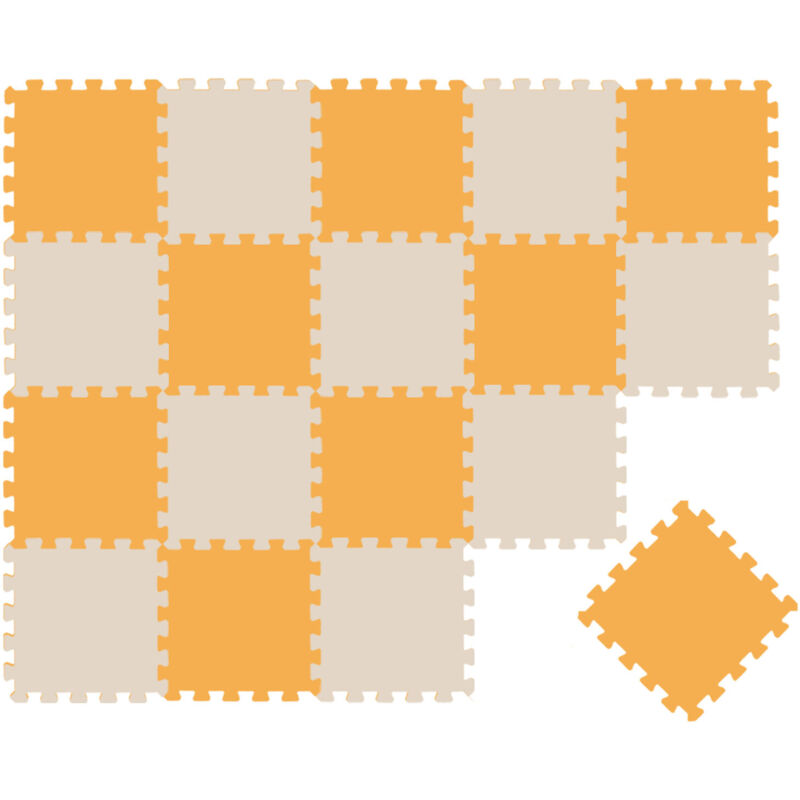 foto del prodotto littletom 18 pezzi tappetino puzzle per bambini 30x30 tappeto neonato tatami gioco bimbo