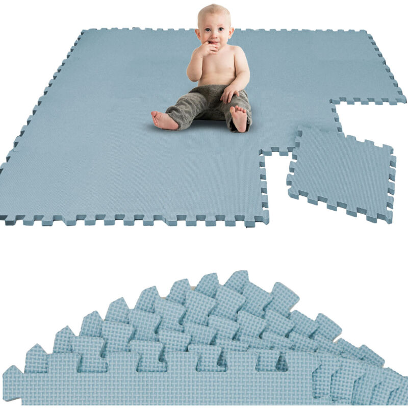 foto del prodotto littletom 18 pezzi tappeto gioco bambini 30x30 tappetti giochi neonati tappeto di gomma