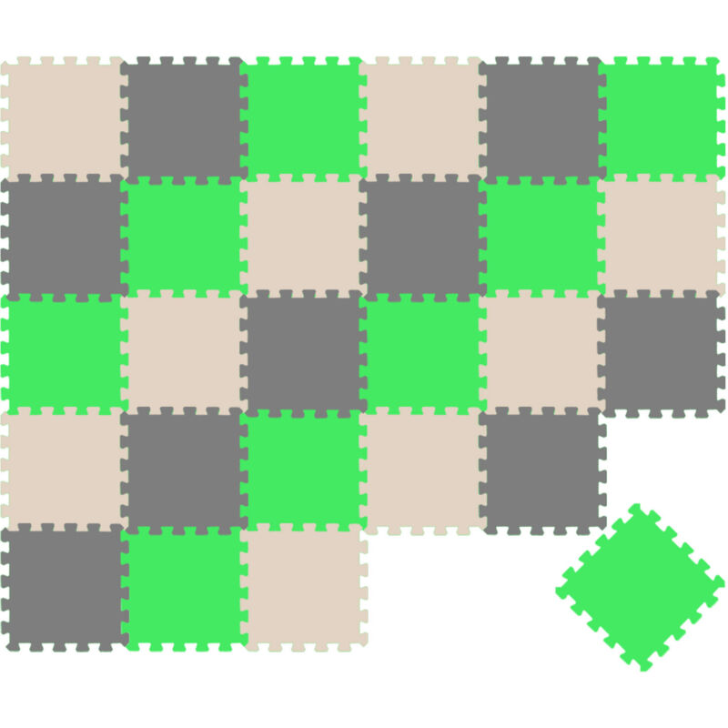 foto del prodotto littletom 27 pezzi tappetino puzzle per bambini 30x30 tappeto neonato tatami gioco bimbo