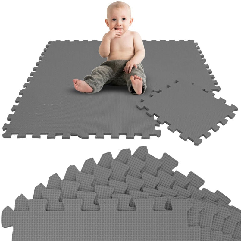 foto del prodotto littletom 9 pezzi tappetino puzzle per bambini 30x30 tappeto neonato tatami gioco bimbo
