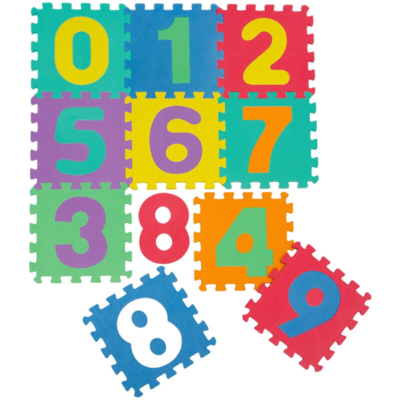 foto del prodotto littletom tappeto puzzle per bambini morbido tappetino gioco neonati numeri