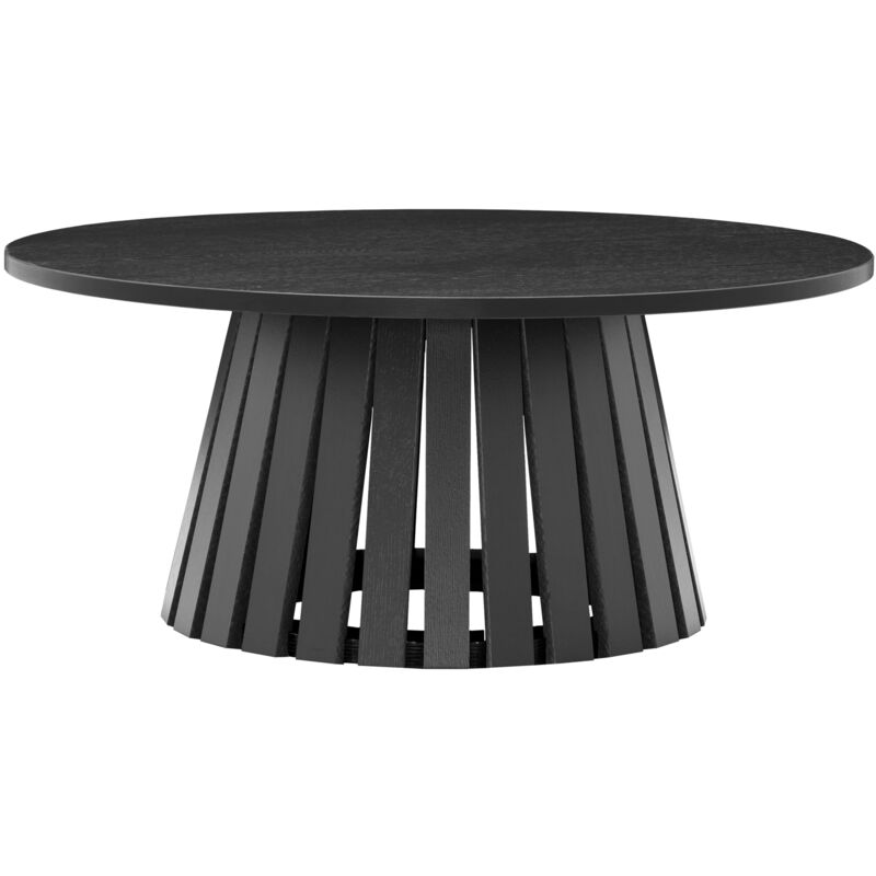 foto del prodotto liv tavolino rotondo 80cm in stile scandinavo nero