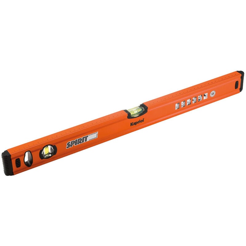 foto del prodotto livella a bolla 40cm alluminio livello carpentieri spirit kapriol