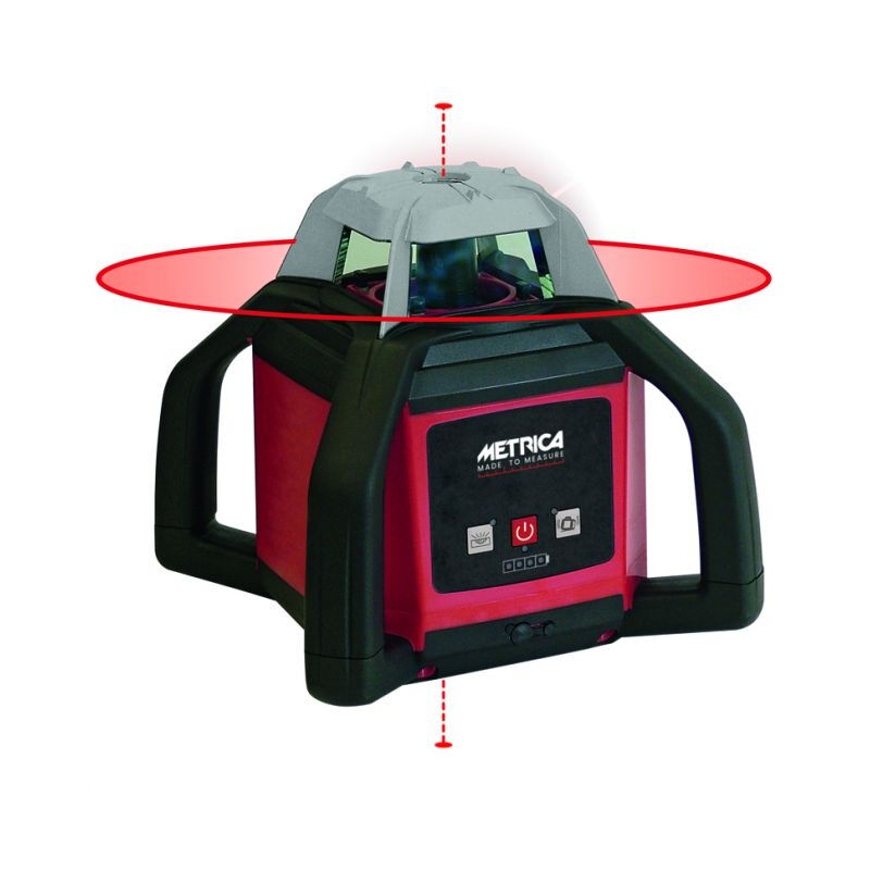 foto del prodotto livella laser bravo rotativo metrica red 61385