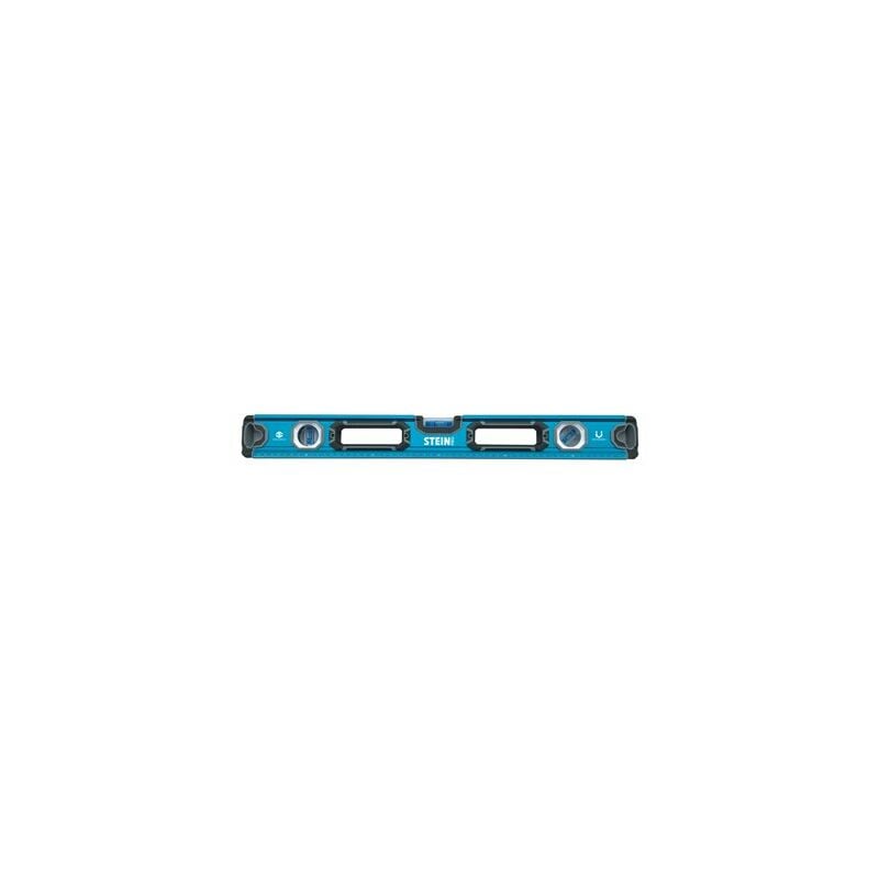 foto del prodotto livella metallica dritta con magnete stein pro blue 1000mm