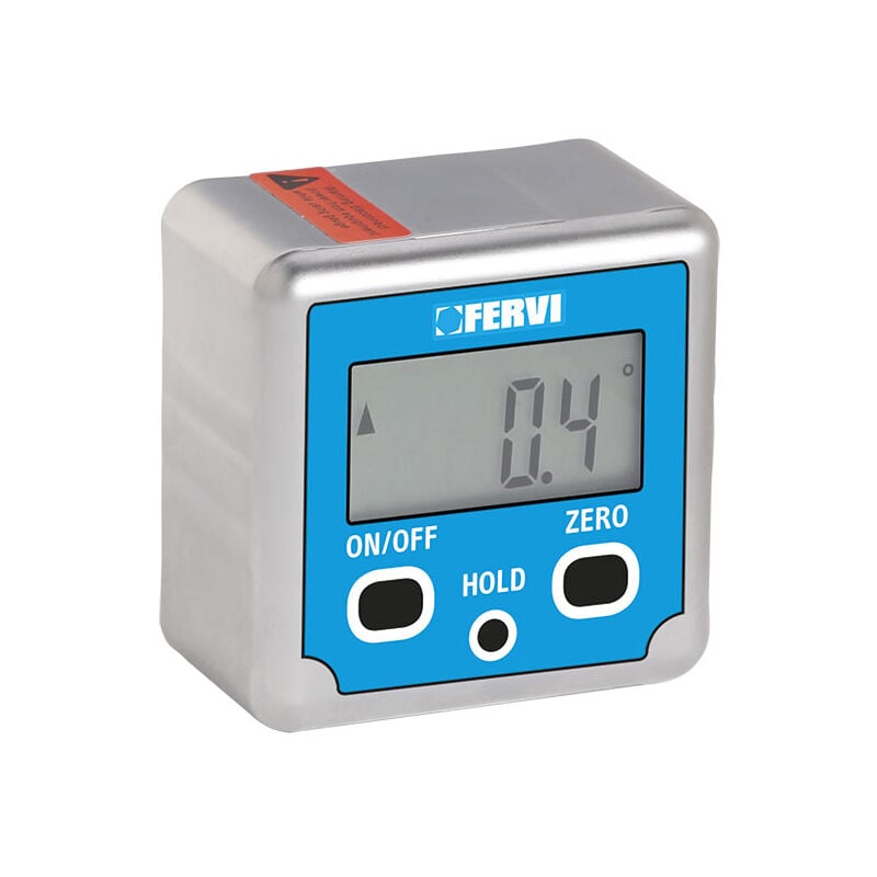 foto del prodotto livella quadra digitale magnetica 0 180 gradi fervi l085